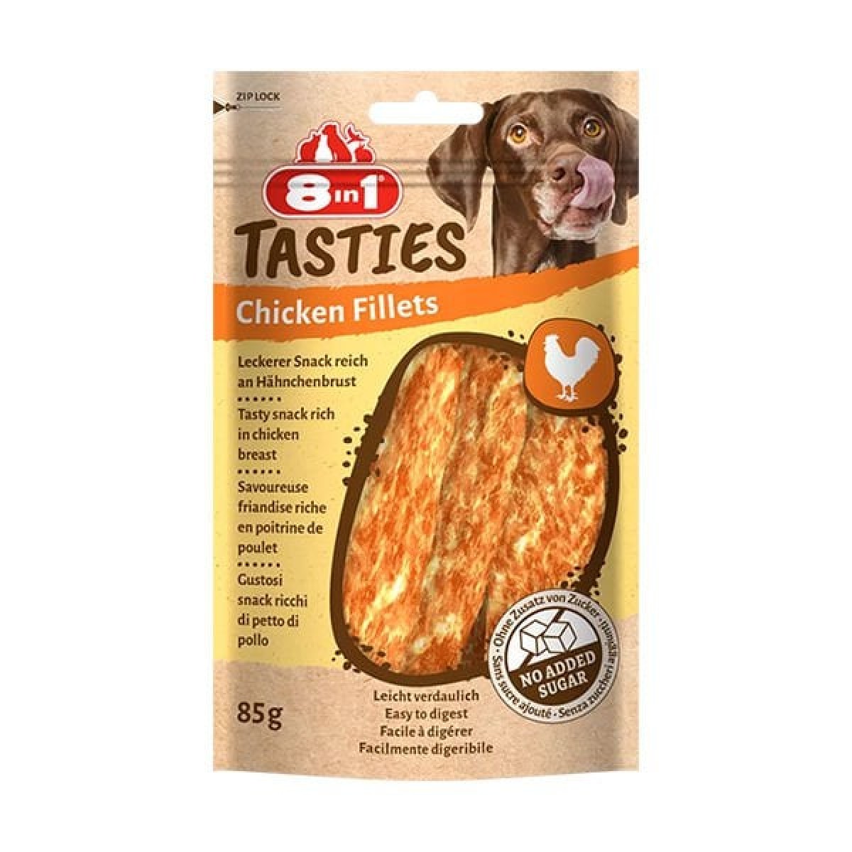 8in1 Tasties Chicken Fillets Tavuk Fileto Köpek Ödül Maması 85 Gr 8in1 Tasties Chicken Fillets Tavuk Fileto Köpek Ödül Maması 85 Gr