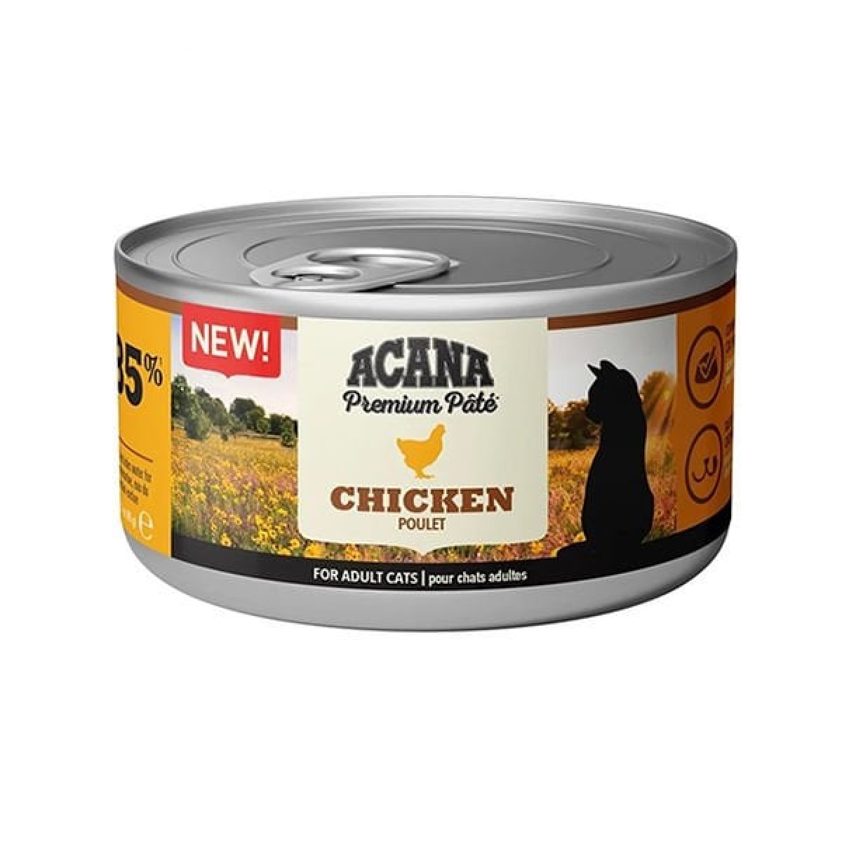 Acana Premium Pate Tavuklu Yetişkin Konserve Kedi Maması 85 Gr Acana Premium Pate Tavuklu Yetişkin Konserve Kedi Maması 85 Gr