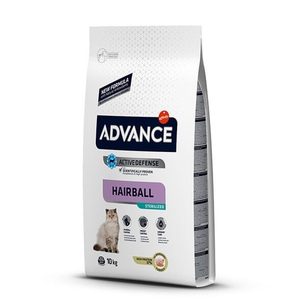 Advance Hairball Tüy Yumağı Önleyen Hindili Kısır Kedi Maması 10 Kg Advance Hairball Tüy Yumağı Önleyen Hindili Kısır Kedi Maması 10 Kg