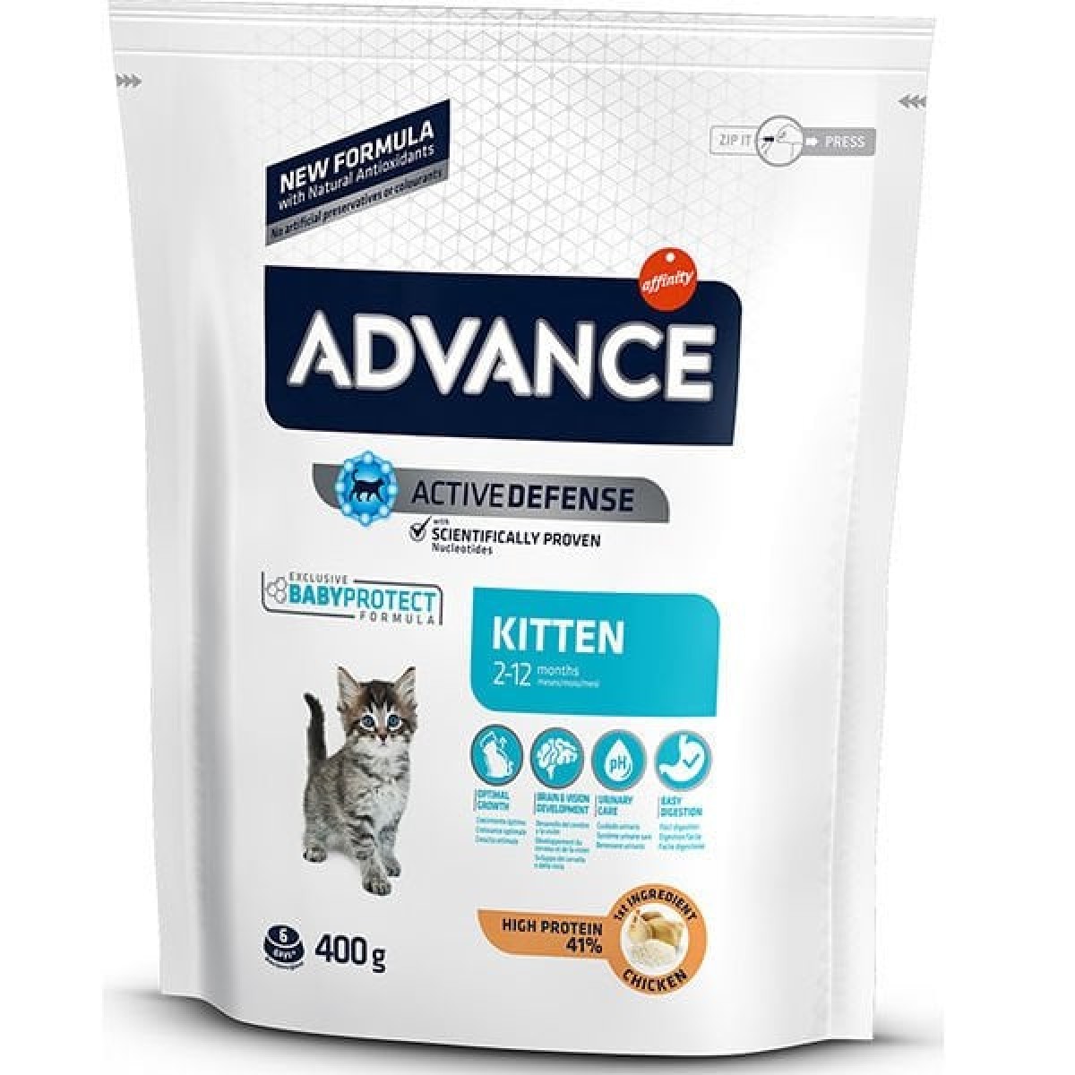 Advance Kitten Tavuklu Yavru Kedi Maması 400 Gr Advance Kitten Tavuklu Yavru Kedi Maması 400 Gr
