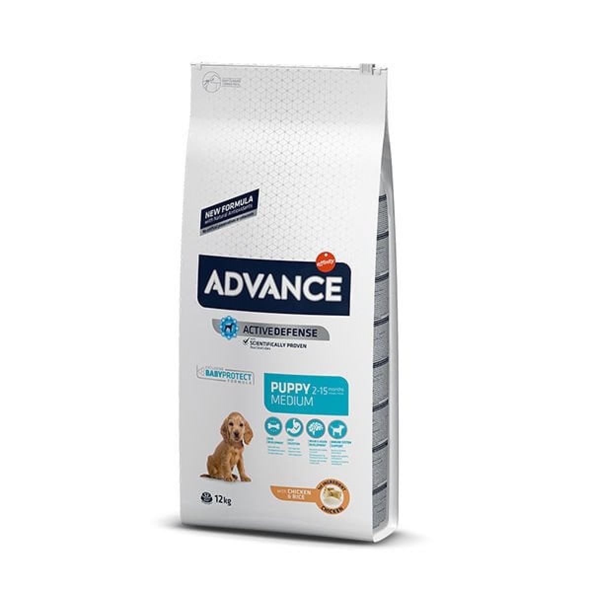 Advance Puppy Medium Tavuklu Orta Irk Yavru Köpek Maması 12 Kg Advance Puppy Medium Tavuklu Orta Irk Yavru Köpek Maması 12 Kg