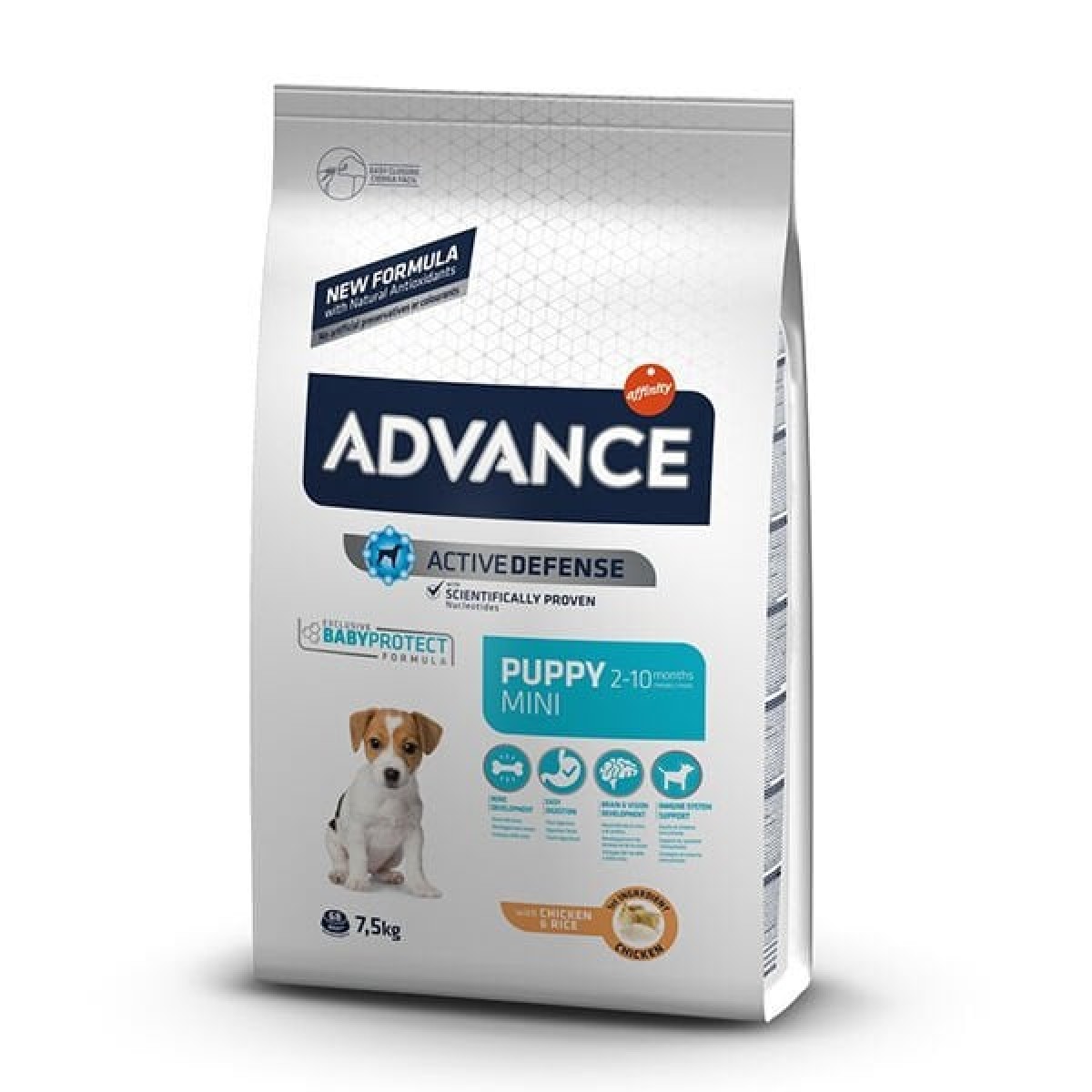 Advance Puppy Mini Tavuklu Küçük Irk Yavru Köpek Maması 7.5 Kg Advance Puppy Mini Tavuklu Küçük Irk Yavru Köpek Maması 7.5 Kg