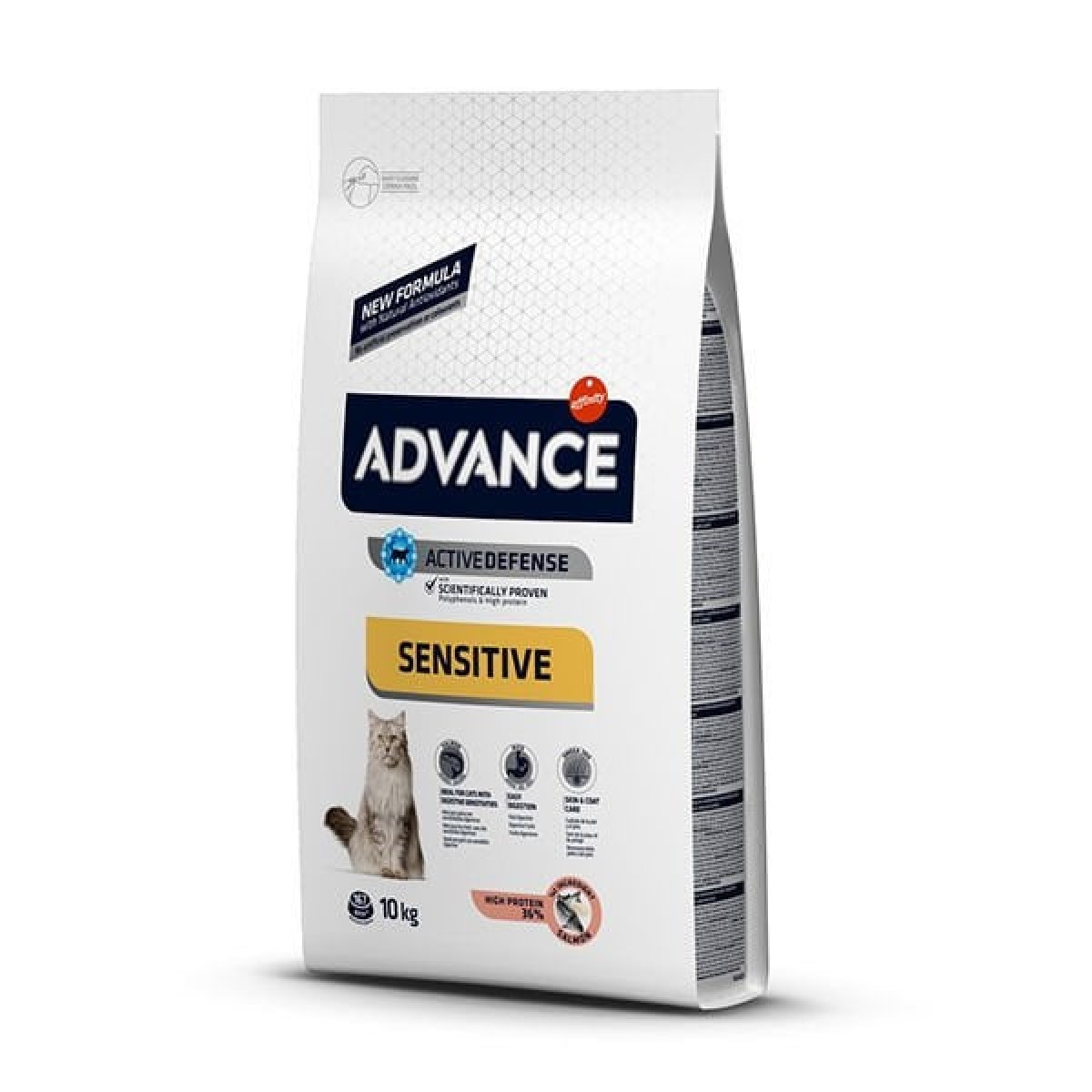 Advance Sensitive Somonlu Hassas Yetişkin Kedi Maması 10 Kg Advance Sensitive Somonlu Hassas Yetişkin Kedi Maması 10 Kg