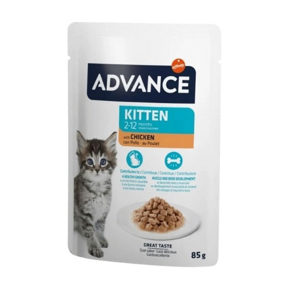 Advance Tavuklu Pouch Konserve Yavru Kedi Maması 85 Gr Advance Tavuklu Pouch Konserve Yavru Kedi Maması 85 Gr