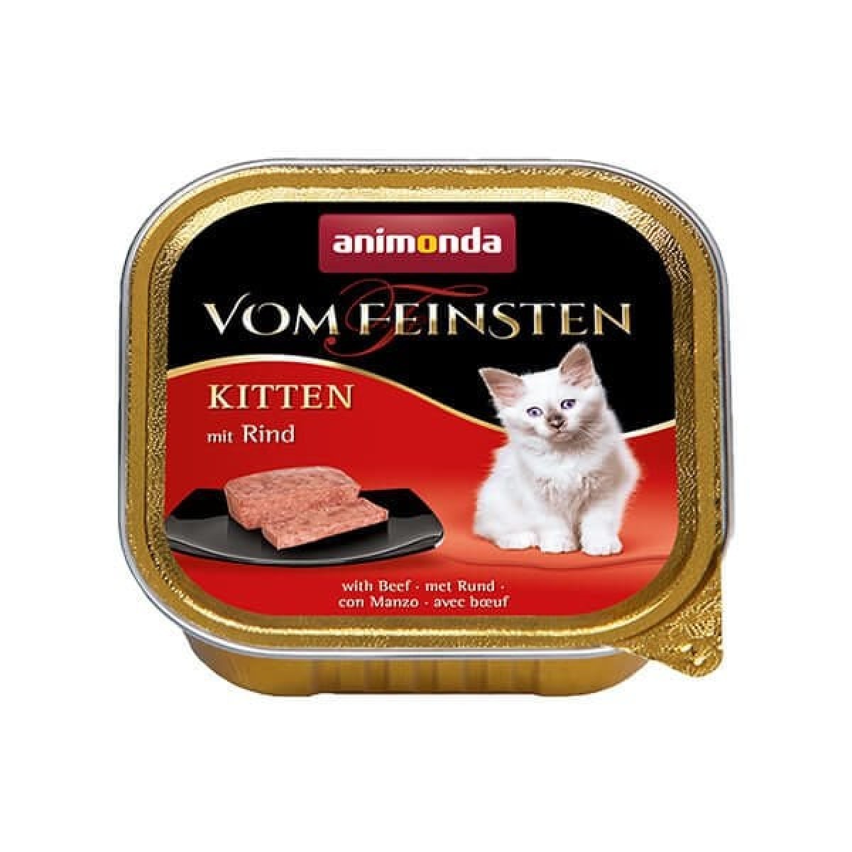 Animonda Kitten Biftekli Yavru Konserve Kedi Maması 100 Gr Animonda Kitten Biftekli Yavru Konserve Kedi Maması 100 Gr