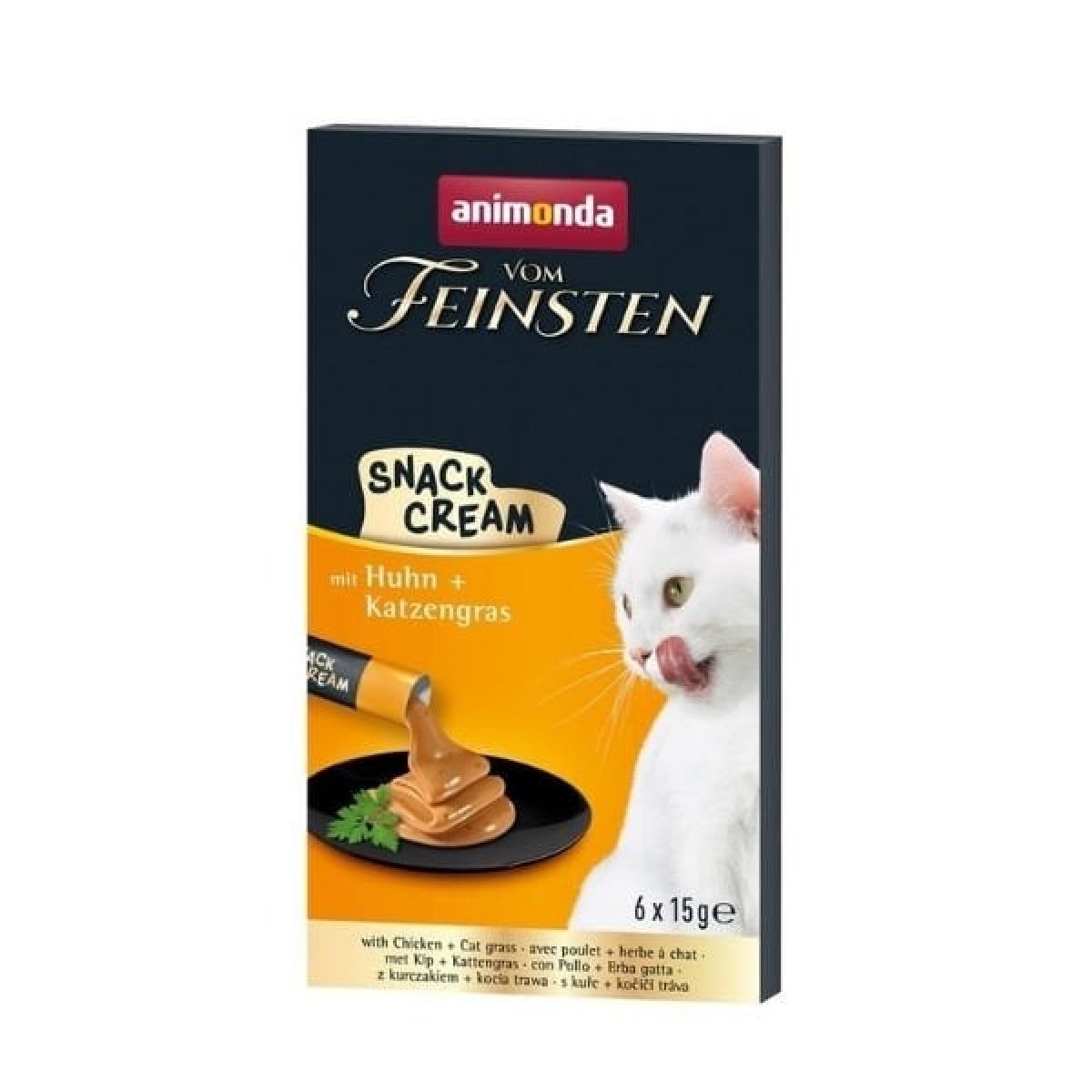 Animonda Snack Carny Tavuklu ve Kedi Otlu Sıvı Kedi Ödül Maması 15 Gr 6 Adet Animonda Snack Carny Tavuklu ve Kedi Otlu Sıvı Kedi Ödül Maması 15 Gr 6 Adet