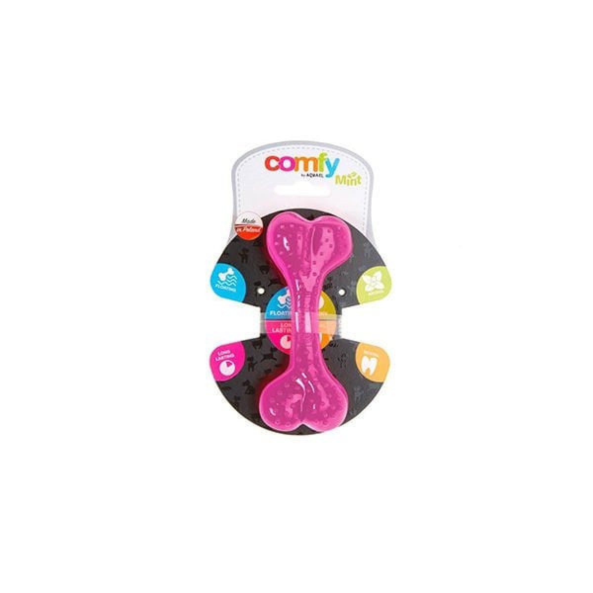Aquael Comfy Dental Naneli Diş Kaşıyıcı Köpek Kemik Oyuncağı Pembe 12.5 Cm Aquael Comfy Dental Naneli Diş Kaşıyıcı Köpek Kemik Oyuncağı Pembe 12.5 Cm