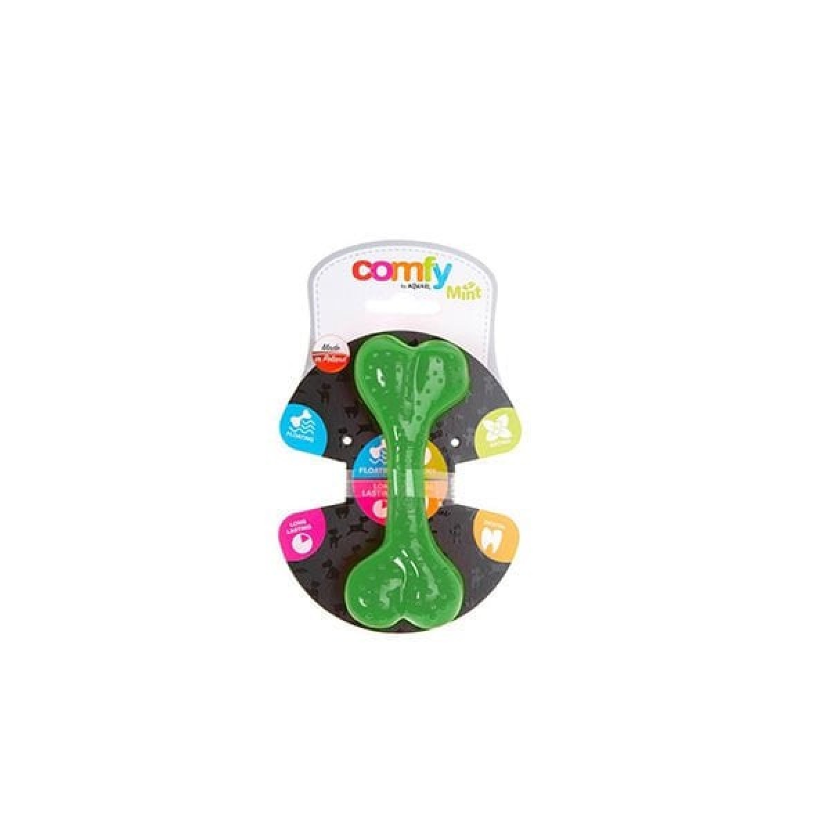 Aquael Comfy Dental Naneli Diş Kaşıyıcı Köpek Kemik Oyuncağı Yeşil 16.5 Cm Aquael Comfy Dental Naneli Diş Kaşıyıcı Köpek Kemik Oyuncağı Yeşil 16.5 Cm