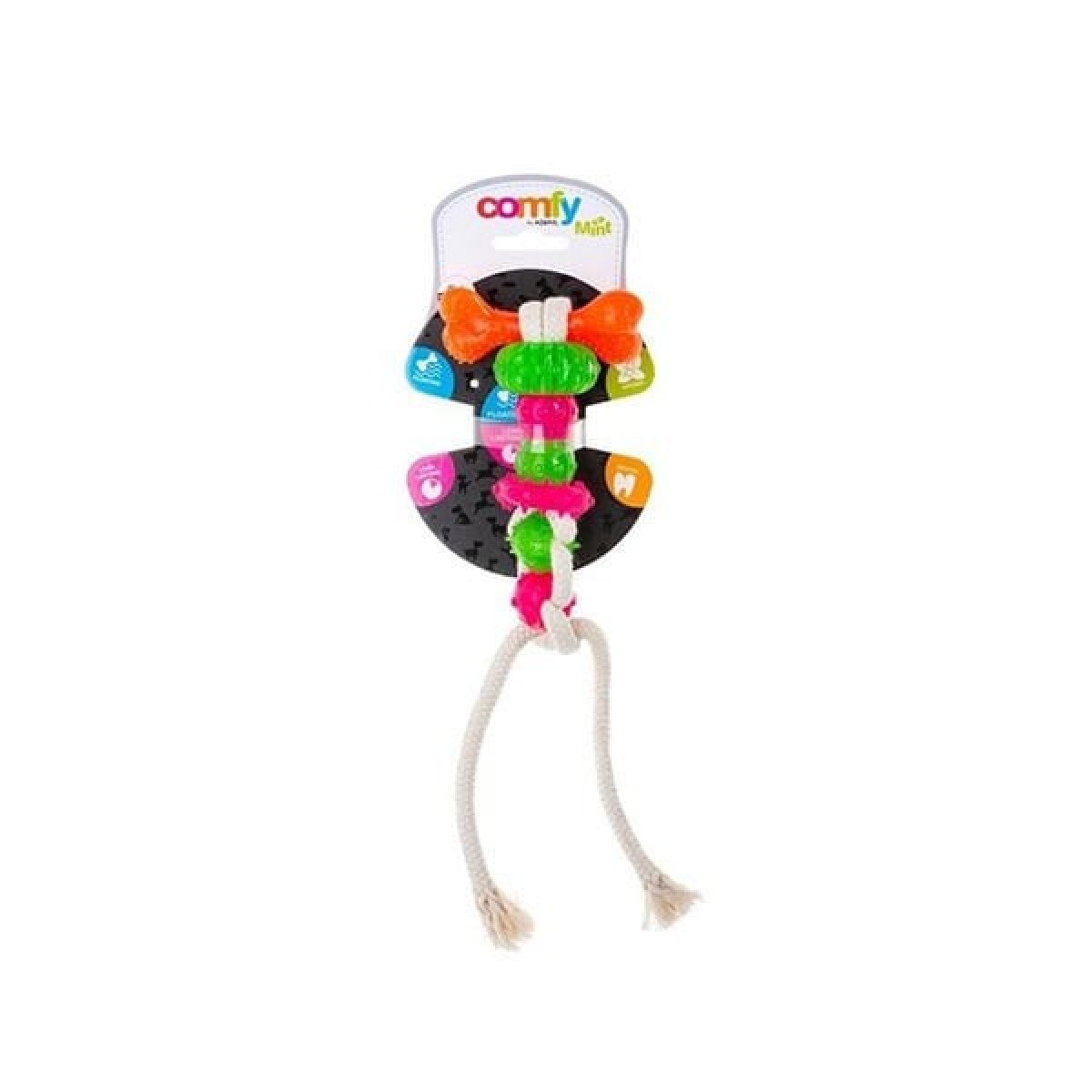 Aquael Comfy Toy 7 Parçalı Diş Temizleme Plastik Köpek Oyuncağı Aquael Comfy Toy 7 Parçalı Diş Temizleme Plastik Köpek Oyuncağı