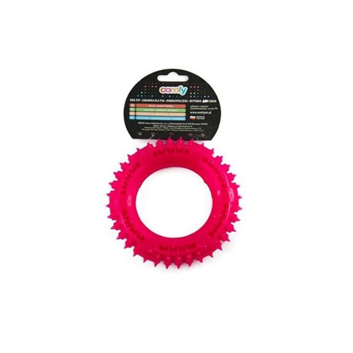 Aquael Comfy Toy Halka Ödül Hazneli Plastik Köpek Oyuncağı Pembe 13 Cm Aquael Comfy Toy Halka Ödül Hazneli Plastik Köpek Oyuncağı Pembe 13 Cm