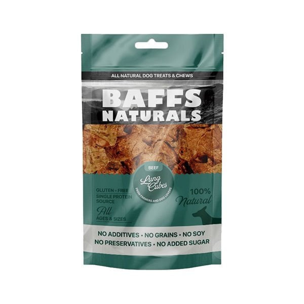 Baffs Naturals Dana Küp Ciğer Köpek Ödül Maması 100 Gr Baffs Naturals Dana Küp Ciğer Köpek Ödül Maması 100 Gr