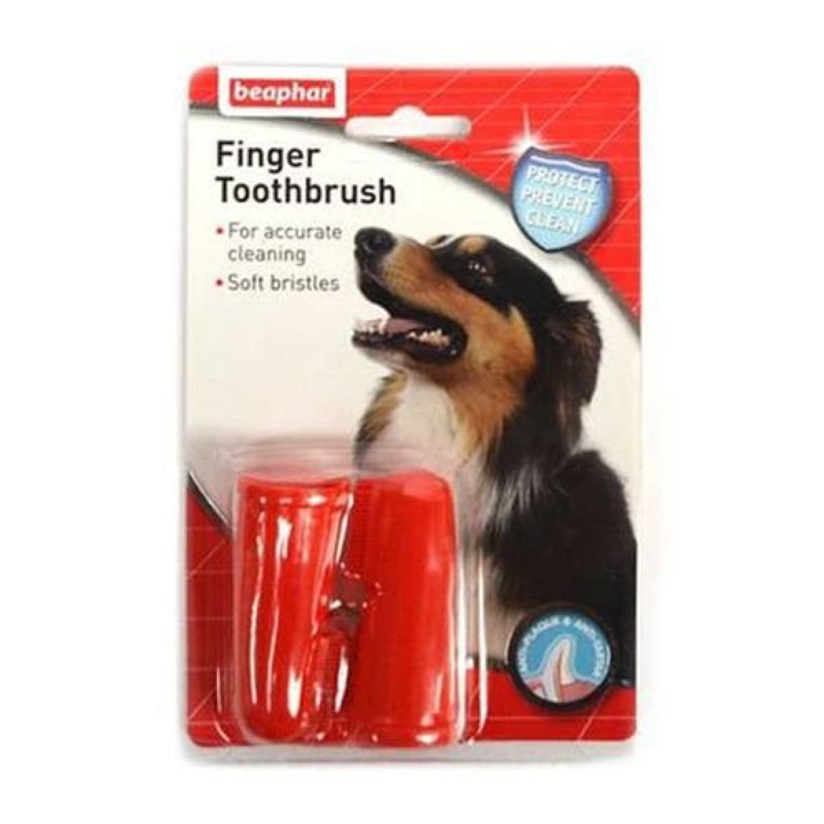 Beaphar Parmak Tipi Köpek Diş Fırçası 2 Adet Beaphar Parmak Tipi Köpek Diş Fırçası 2 Adet
