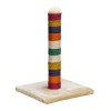Beeztees Çok Renkli Kedi Tırmalama Direği 30x30x44 Cm Beeztees Çok Renkli Kedi Tırmalama Direği 30x30x44 Cm