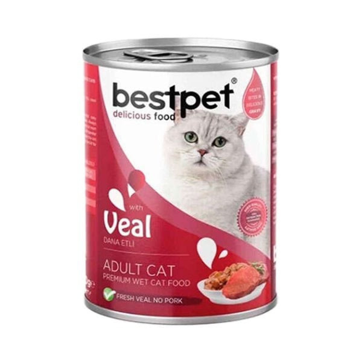 Bestpet Gravy Dana Etli Yetişkin Konserve Kedi Maması 85 Gr Bestpet Gravy Dana Etli Yetişkin Konserve Kedi Maması 85 Gr