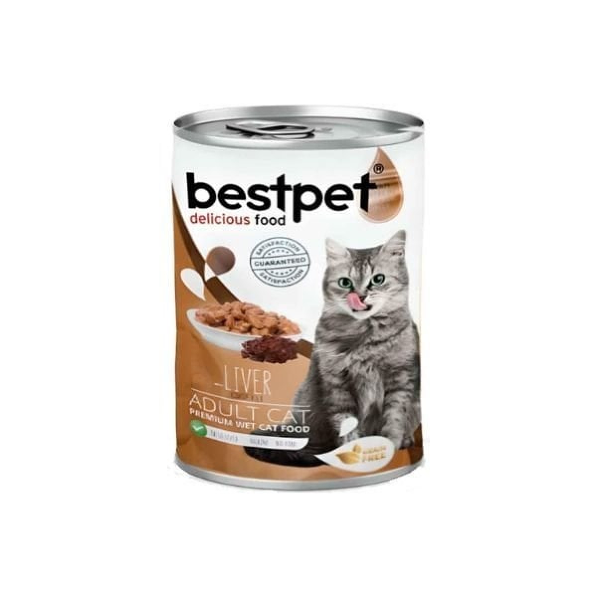 Bestpet Parça Etli ve Ciğerli Yetişkin Konserve Kedi Maması 400 Gr Bestpet Parça Etli ve Ciğerli Yetişkin Konserve Kedi Maması 400 Gr