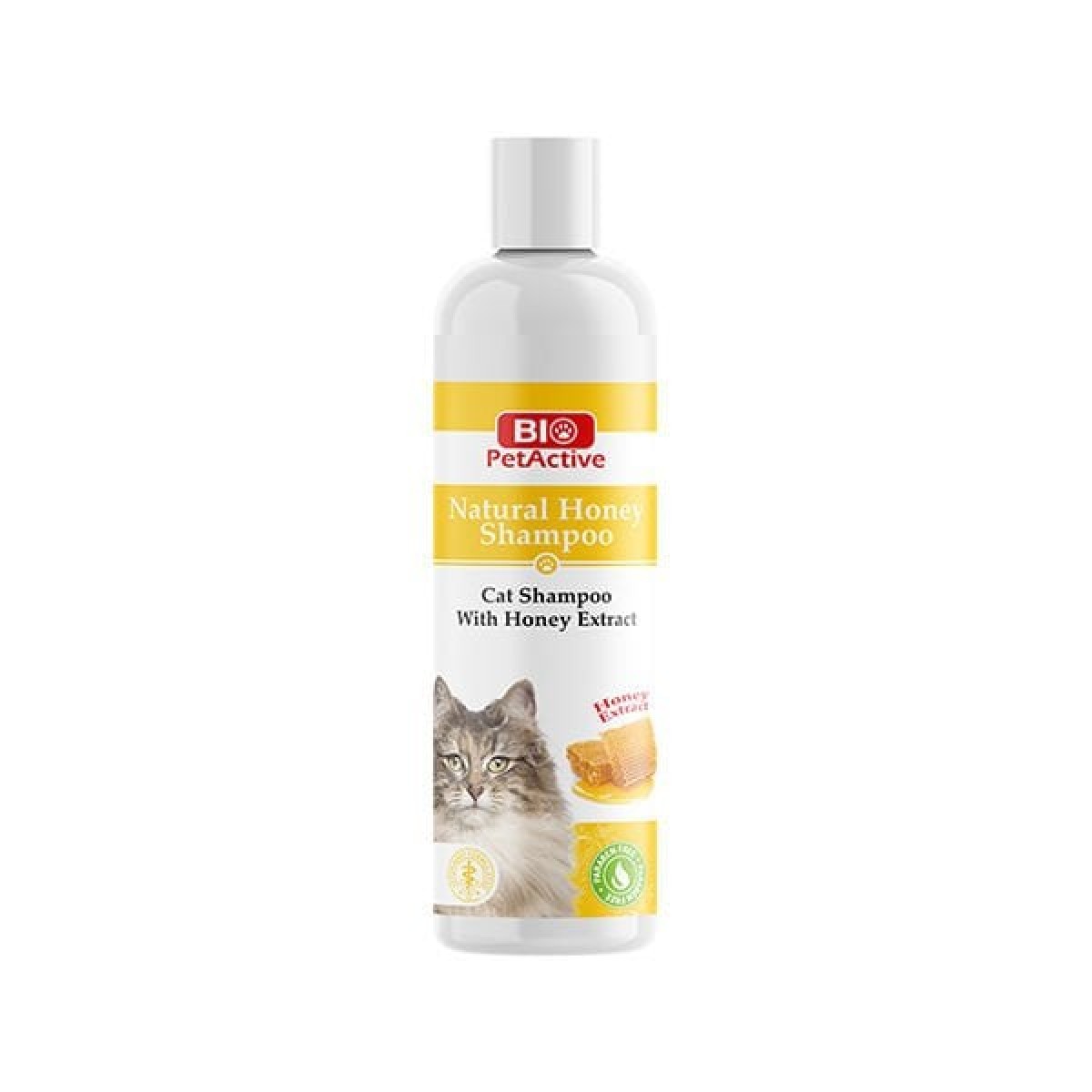 Bio Pet Active Natural Bal ve Buğday Özlü Kedi Şampuanı 250 Ml