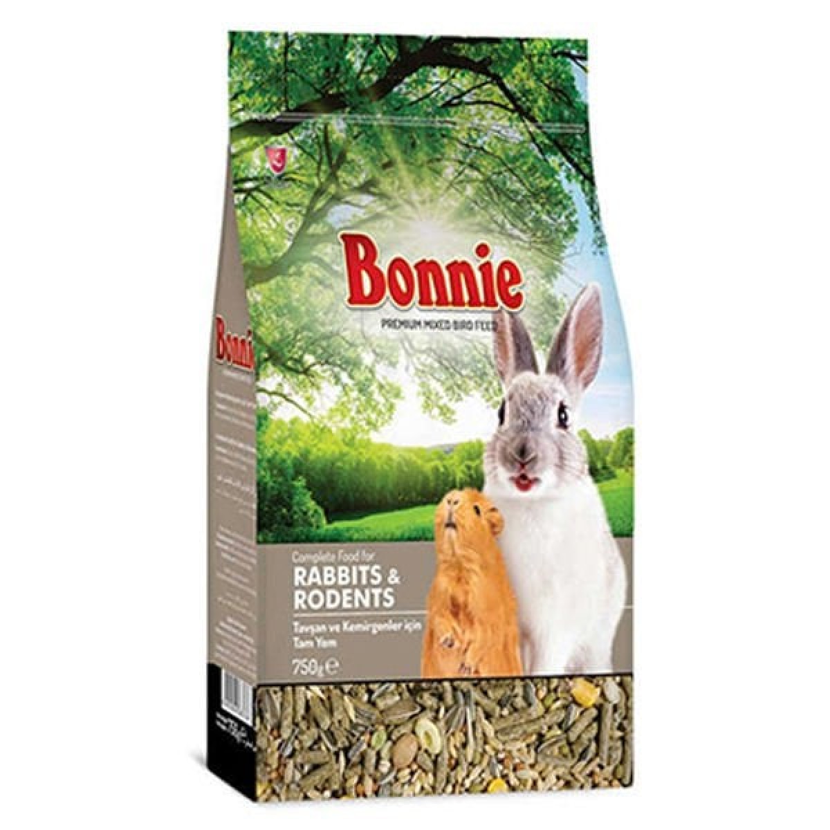 Bonnie Karışık Tavşan ve Kemirgen Yemi 750 Gr Bonnie Karışık Tavşan ve Kemirgen Yemi 750 Gr
