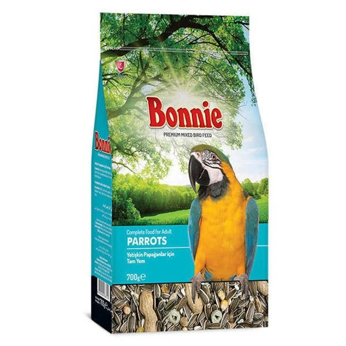 Bonnie Papağan Yemi 700 Gr Bonnie Papağan Yemi 700 Gr