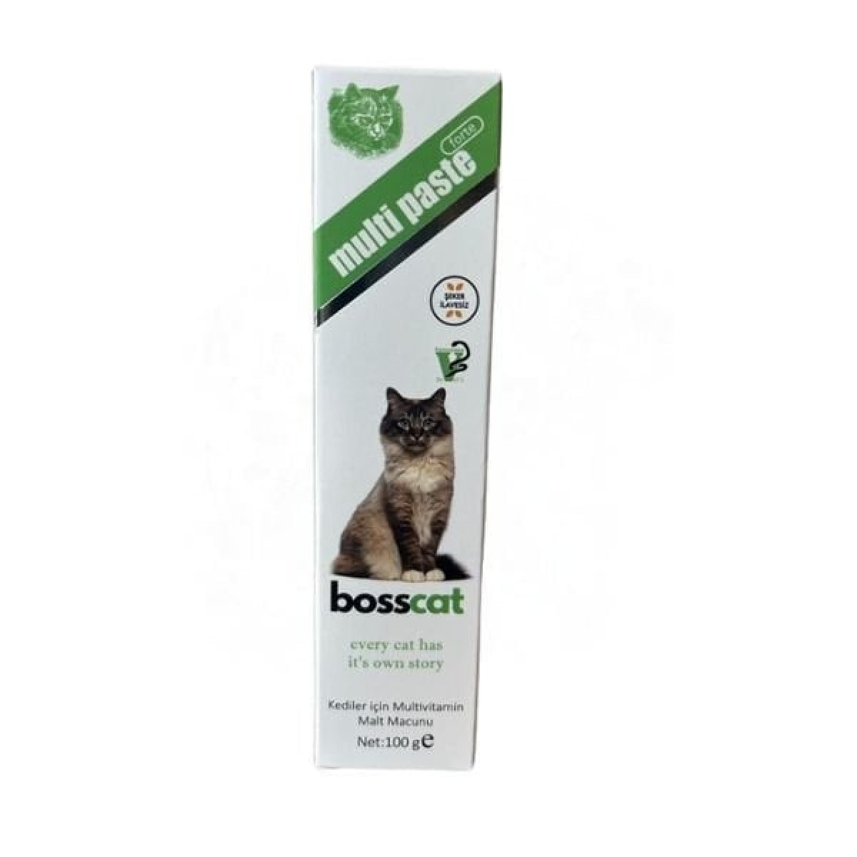 Bosscat Multivitaminli Kedi Malt Macunu 100 Gr Bosscat Multivitaminli Kedi Malt Macunu 100 Gr