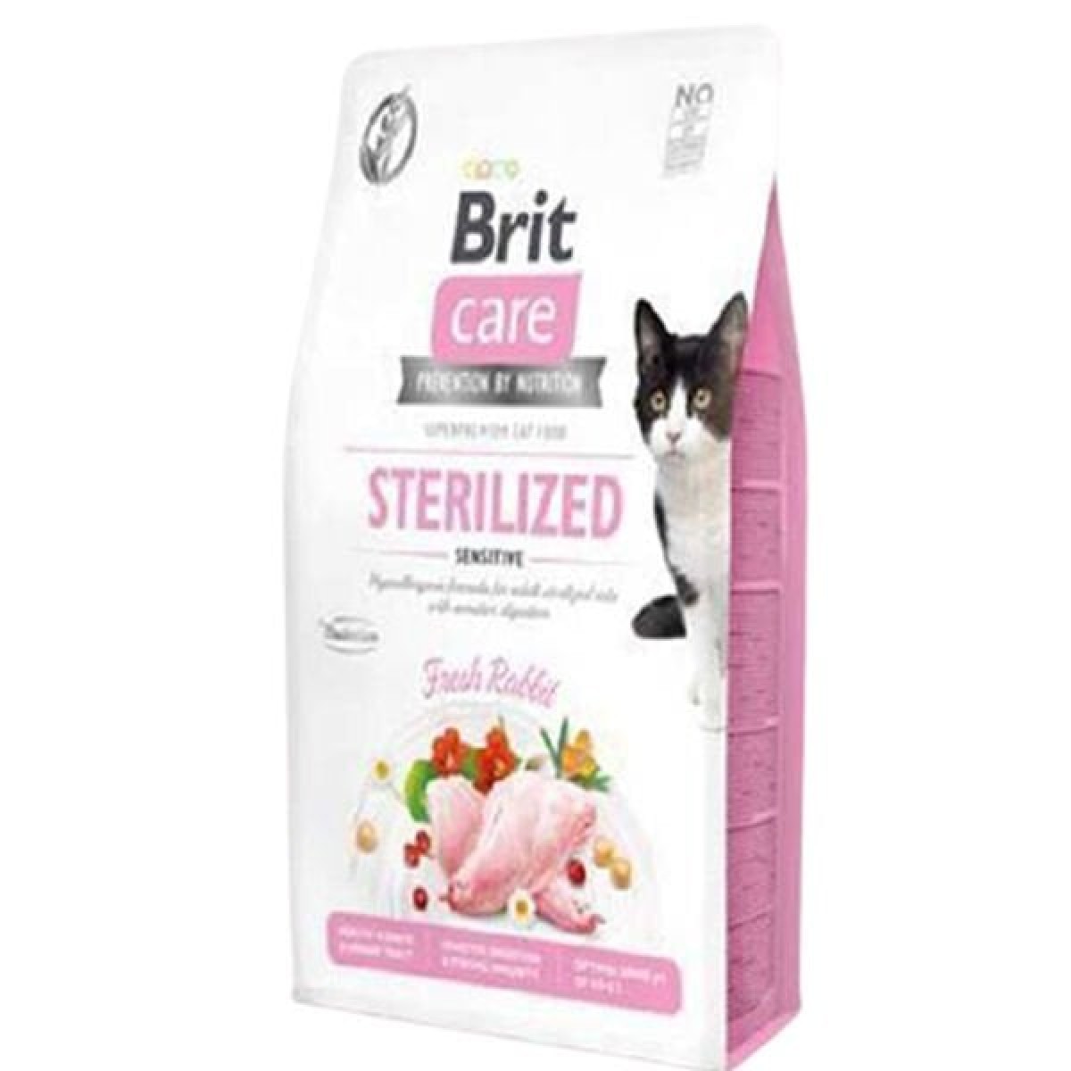 Brit Care Hipoalerjenik Sterilized Sensitive Tavşanlı Tahılsız Kısırlaştırımış Kedi Maması 2 Kg Brit Care Hipoalerjenik Sterilized Sensitive Tavşanlı Tahılsız Kısırlaştırımış Kedi Maması 2 Kg