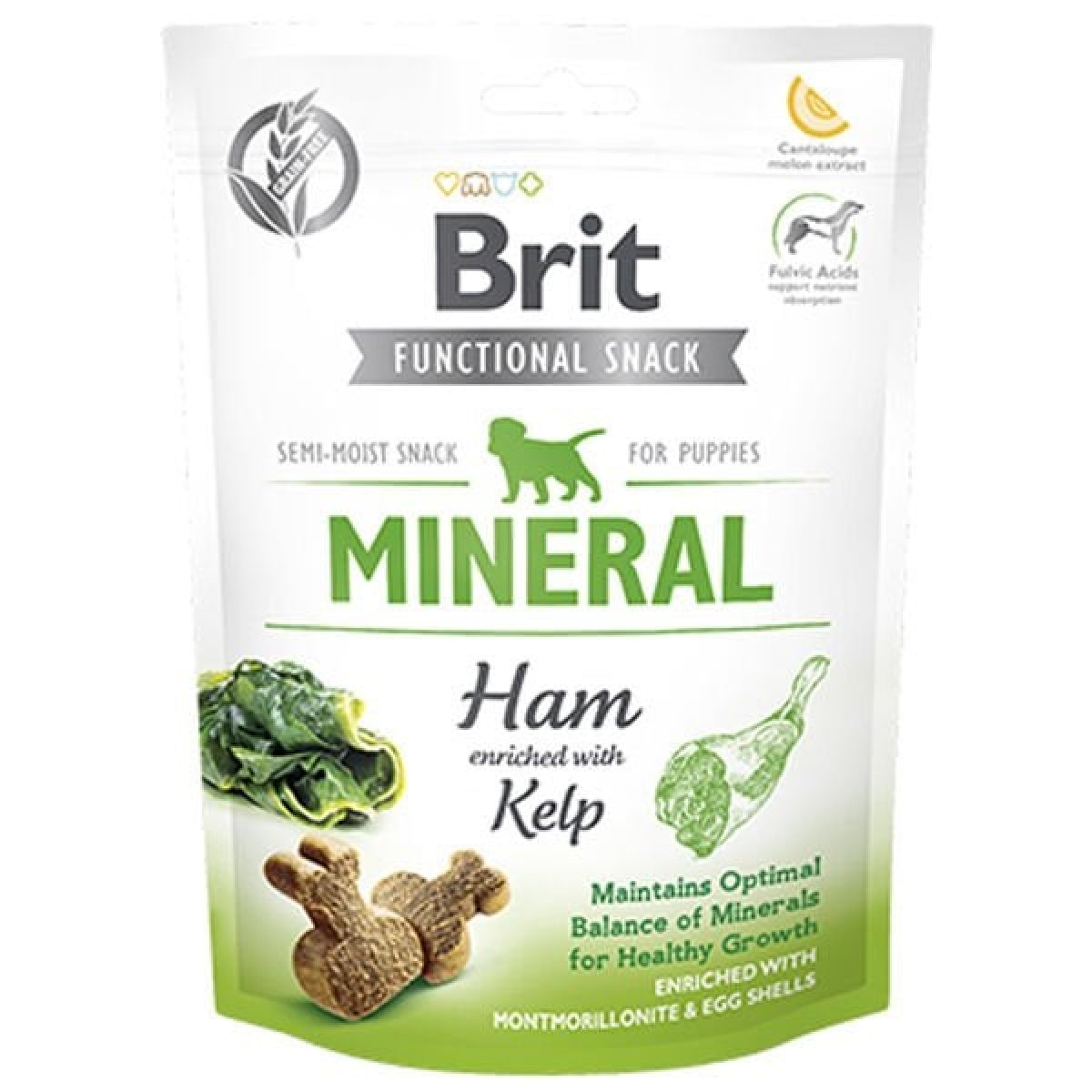 Brit Care Mineral Jambon ve Deniz Yosunlu Yavru Köpek Ödül Maması 150 Gr Brit Care Mineral Jambon ve Deniz Yosunlu Yavru Köpek Ödül Maması 150 Gr
