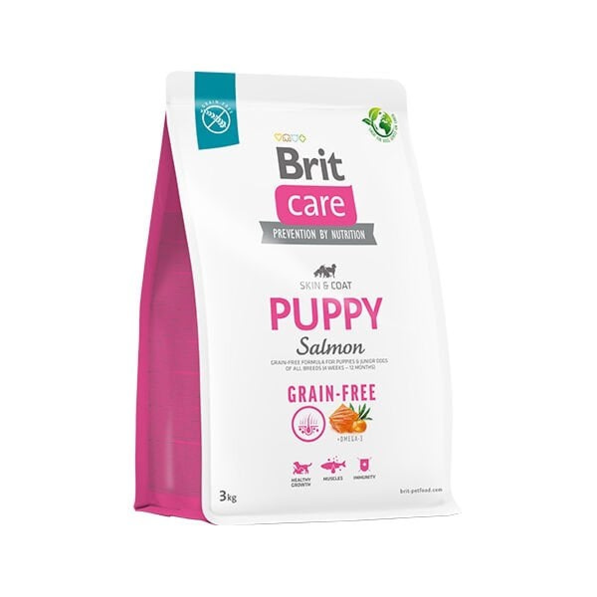 Brit Care Puppy Tahılsız Skin & Coat Somonlu Yavru Köpek Maması 3 Kg Brit Care Puppy Tahılsız Skin & Coat Somonlu Yavru Köpek Maması 3 Kg
