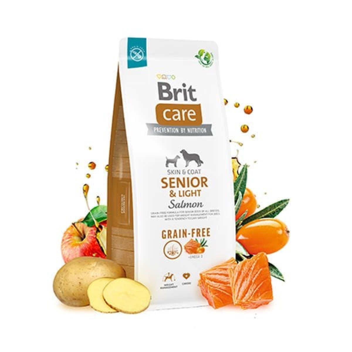 Brit Care Senior Light Tahılsız Somonlu Yaşlı Diyet Köpek Maması 3 Kg Brit Care Senior Light Tahılsız Somonlu Yaşlı Diyet Köpek Maması 3 Kg