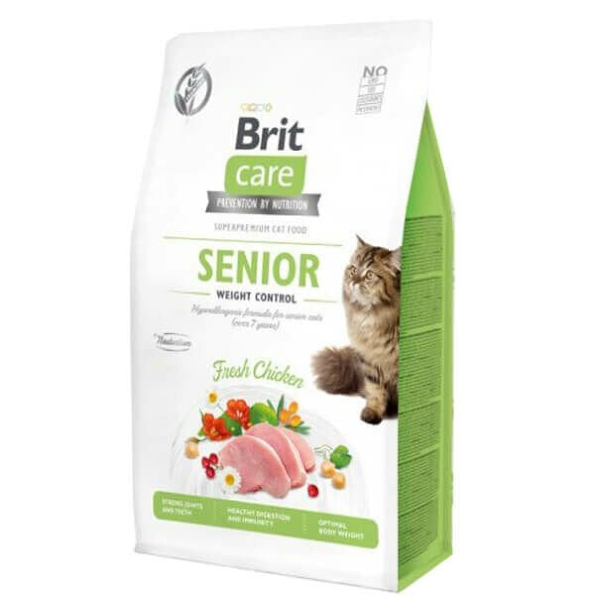 Brit Care Senior Weight Control Düşük Kalorili Yaşlı Kedi Maması 2 Kg Brit Care Senior Weight Control Düşük Kalorili Yaşlı Kedi Maması 2 Kg