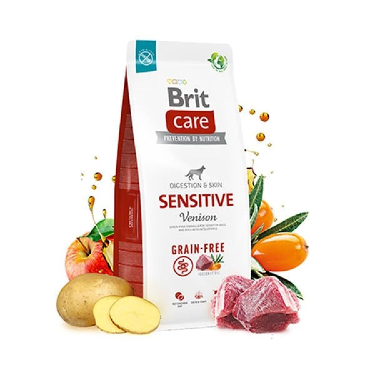 Brit Care Sensitive Tahılsız Geyik Etli Yetişkin Köpek Maması 3 Kg Brit Care Sensitive Tahılsız Geyik Etli Yetişkin Köpek Maması 3 Kg