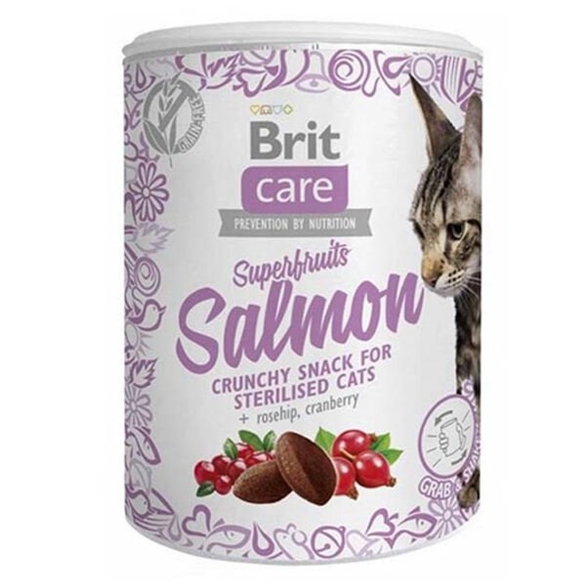 Brit Care Süper Fruits Somonlu Kedi Ödül Maması 100 Gr Brit Care Süper Fruits Somonlu Kedi Ödül Maması 100 Gr