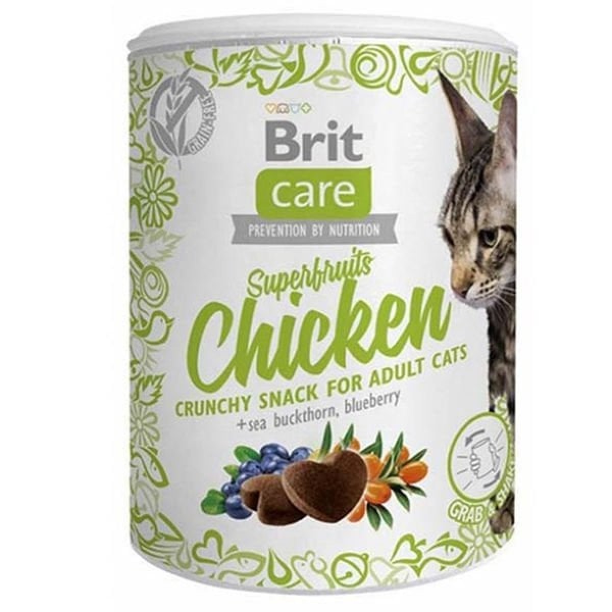 Brit Care Süper Fruits Tavuklu Kedi Ödül Maması 100 Gr Brit Care Süper Fruits Tavuklu Kedi Ödül Maması 100 Gr