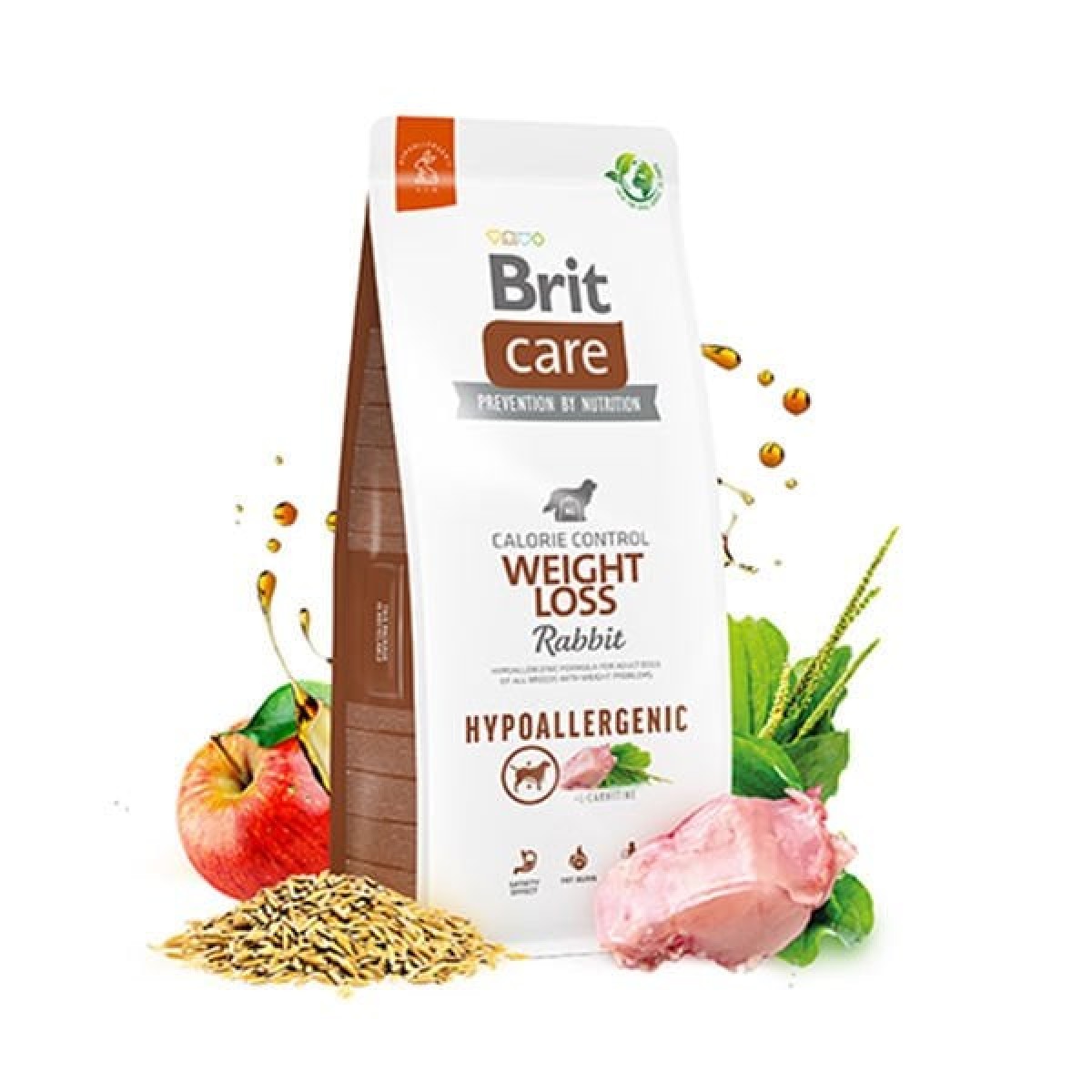 Brit Care Weight Loss Kilo Kontrolü Sağlayan Tavşanlı Yetişkin Köpek Maması 12 Kg