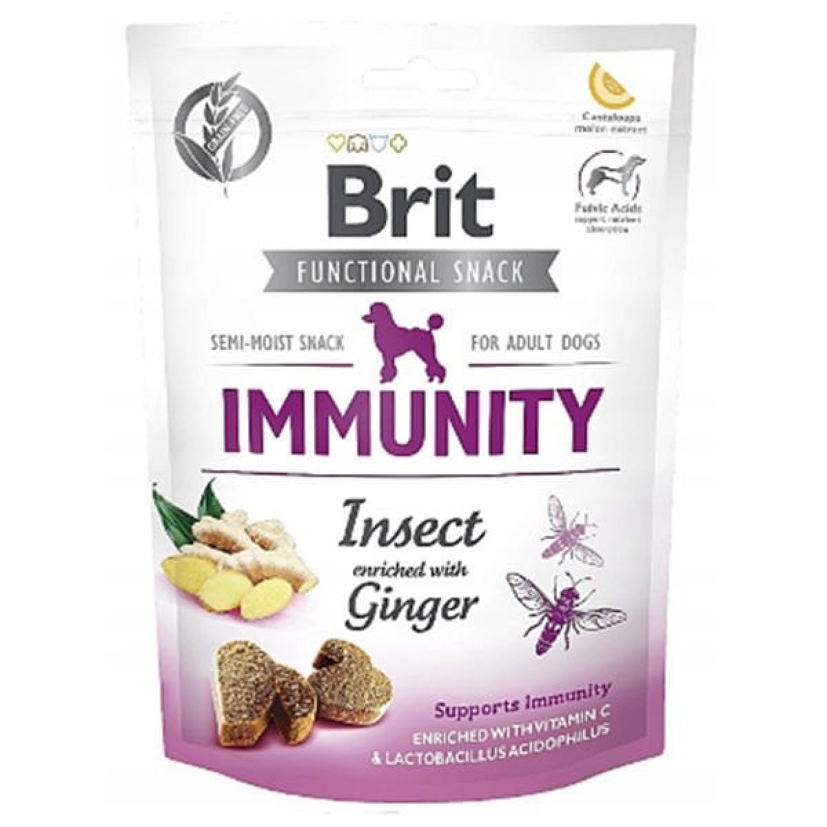 Brit İmmunity İnsect Böcek Larvalı ve Zencefilli Köpek Ödül Maması 150 Gr Brit İmmunity İnsect Böcek Larvalı ve Zencefilli Köpek Ödül Maması 150 Gr