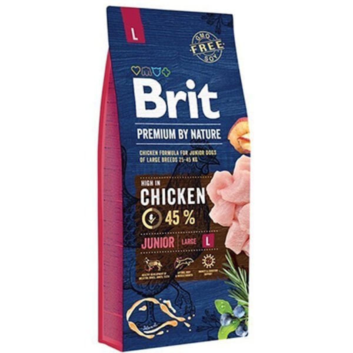 Brit Premium Nature Büyük Irk Tavuklu Yavru Köpek Maması 15 Kg Brit Premium Nature Büyük Irk Tavuklu Yavru Köpek Maması 15 Kg