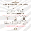 Cattie Boncuklu Deri Küçük Irk Köpek ve Kedi Boyun Tasması Large Kahverengi 1.2x23-27 Cm