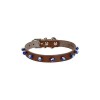 Cattie Boncuklu Deri Küçük Irk Köpek ve Kedi Boyun Tasması Large Kahverengi 1.2x23-27 Cm Cattie Boncuklu Deri Küçük Irk Köpek ve Kedi Boyun Tasması Large Kahverengi 1.2x23-27 Cm