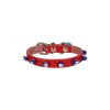 Cattie Boncuklu Deri Küçük Irk Köpek ve Kedi Boyun Tasması Small Kırmızı 1x16-20 Cm Cattie Boncuklu Deri Küçük Irk Köpek ve Kedi Boyun Tasması Small Kırmızı 1x16-20 Cm