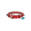 Cattie Boncuklu Deri Küçük Irk Köpek ve Kedi Boyun Tasması Small Kırmızı 1x16-20 Cm Cattie Boncuklu Deri Küçük Irk Köpek ve Kedi Boyun Tasması Small Kırmızı 1x16-20 Cm