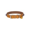 Cattie Boncuklu Deri Küçük Irk Köpek ve Kedi Boyun Tasması Xlarge Camel 1.5x26-30 Cm Cattie Boncuklu Deri Küçük Irk Köpek ve Kedi Boyun Tasması Xlarge Camel 1.5x26-30 Cm