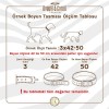 Cattie Boncuklu Deri Küçük Irk Köpek ve Kedi Boyun Tasması Xlarge Kahverengi 1.5x26-30 Cm