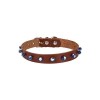 Cattie Boncuklu Deri Küçük Irk Köpek ve Kedi Boyun Tasması Xlarge Kahverengi 1.5x26-30 Cm Cattie Boncuklu Deri Küçük Irk Köpek ve Kedi Boyun Tasması Xlarge Kahverengi 1.5x26-30 Cm