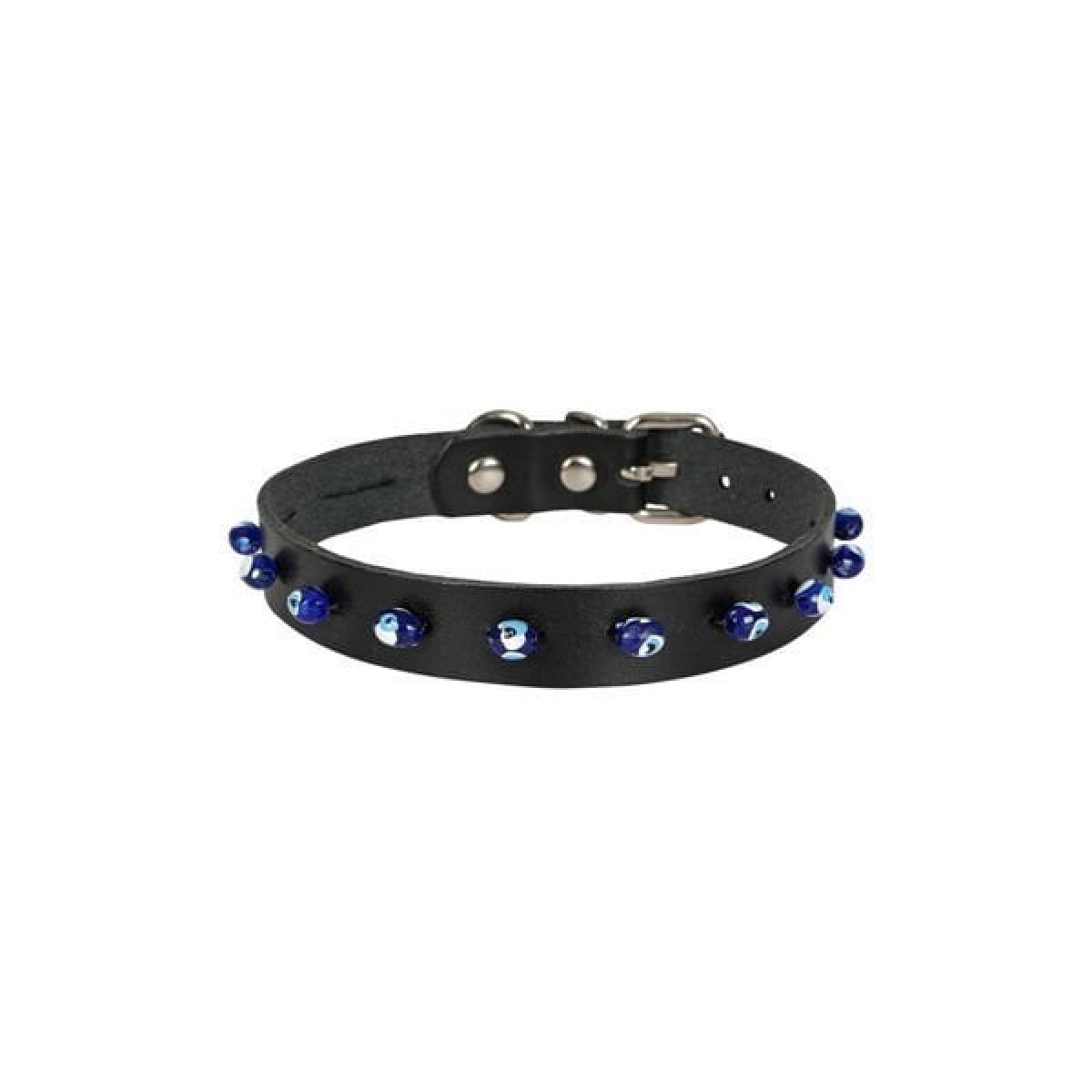 Cattie Boncuklu Deri Küçük Irk Köpek ve Kedi Boyun Tasması Xlarge Siyah 1.5x26-30 Cm Cattie Boncuklu Deri Küçük Irk Köpek ve Kedi Boyun Tasması Xlarge Siyah 1.5x26-30 Cm