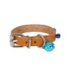 Cattie Boncuklu Deri Küçük Irk Köpek ve Kedi Boyun Tasması Xsmall Camel 1x12-16 Cm Cattie Boncuklu Deri Küçük Irk Köpek ve Kedi Boyun Tasması Xsmall Camel 1x12-16 Cm