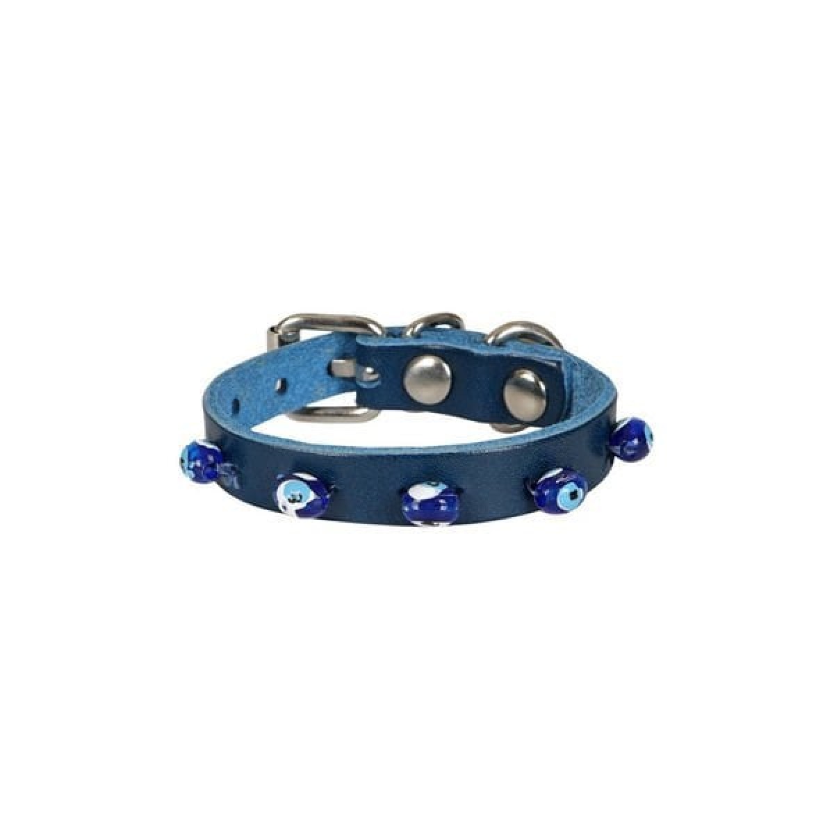 Cattie Boncuklu Deri Küçük Irk Köpek ve Kedi Boyun Tasması Xsmall Royal Mavi 1x12-16 Cm Cattie Boncuklu Deri Küçük Irk Köpek ve Kedi Boyun Tasması Xsmall Royal Mavi 1x12-16 Cm