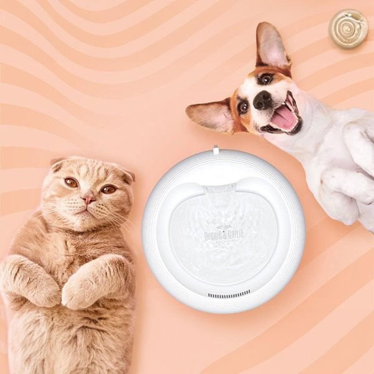 Cattie Kedi ve Köpek Akıllı Model Arıtmalı Su Pınarı 1 W 2.5 Lt