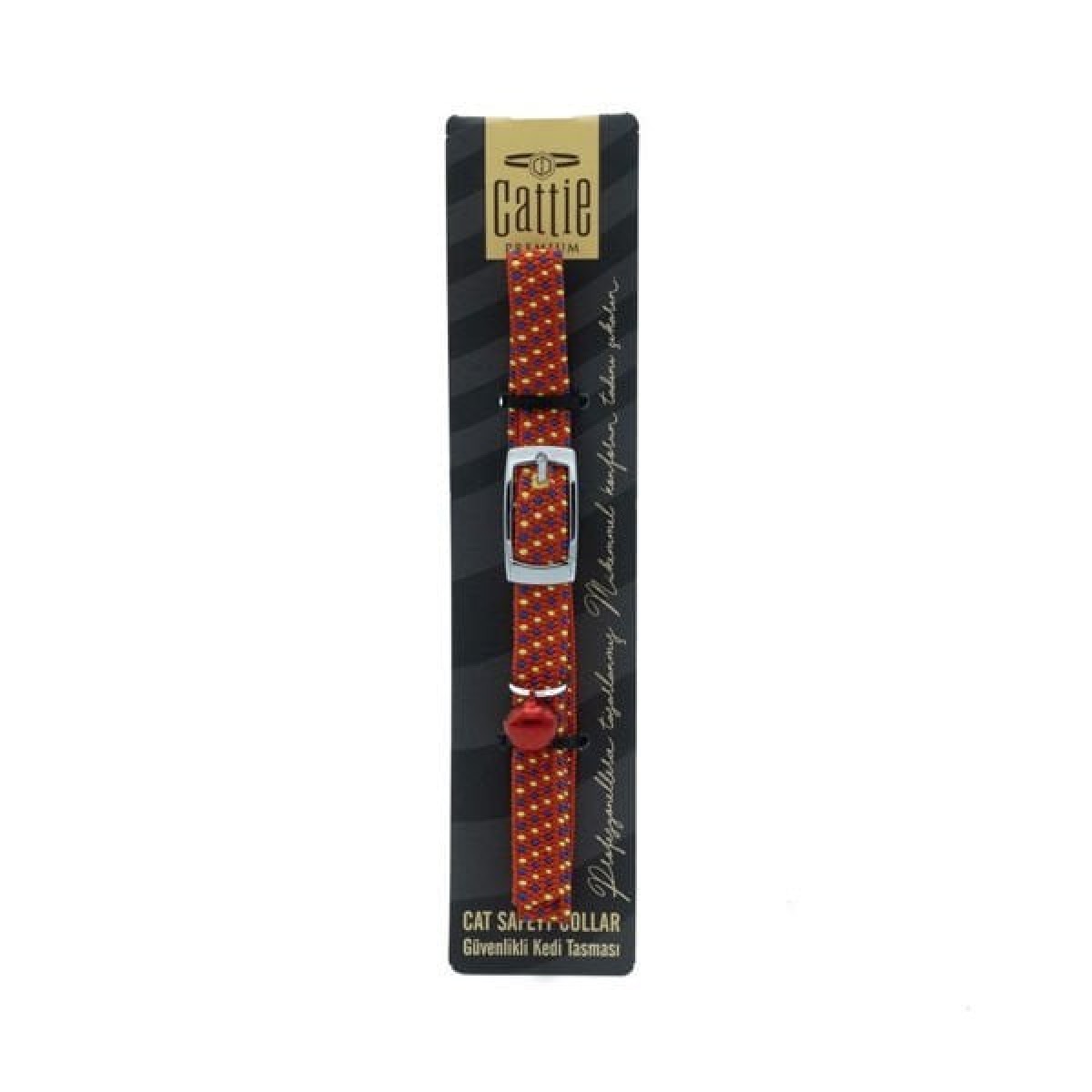 Cattie Lastikli Kedi Boyun Tasması Kırmızı 1x20-30 Cm Cattie Lastikli Kedi Boyun Tasması Kırmızı 1x20-30 Cm