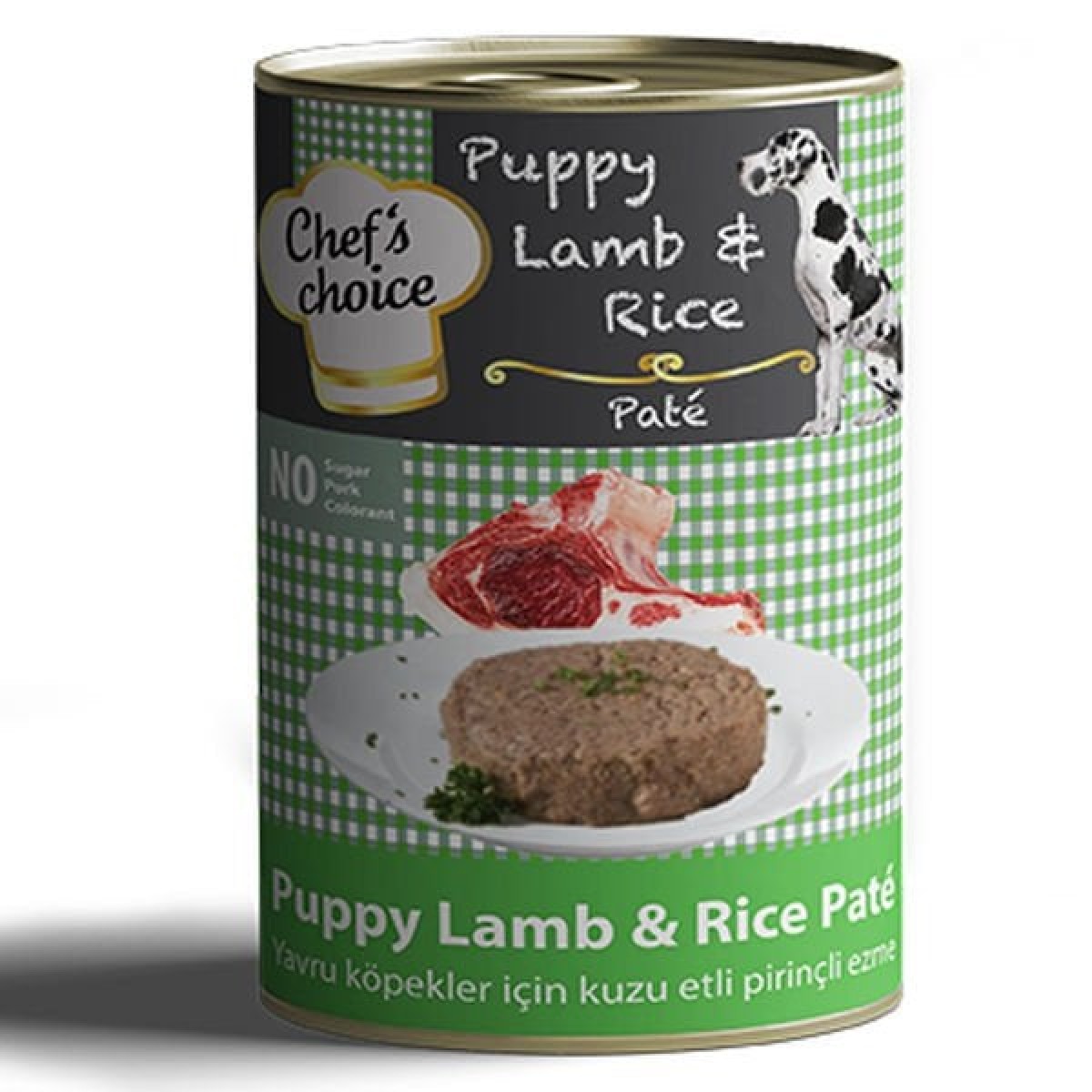 Chefs Choice Kıyılmış Kuzulu Yavru Köpek Konservesi 400 Gr Chefs Choice Kıyılmış Kuzulu Yavru Köpek Konservesi 400 Gr
