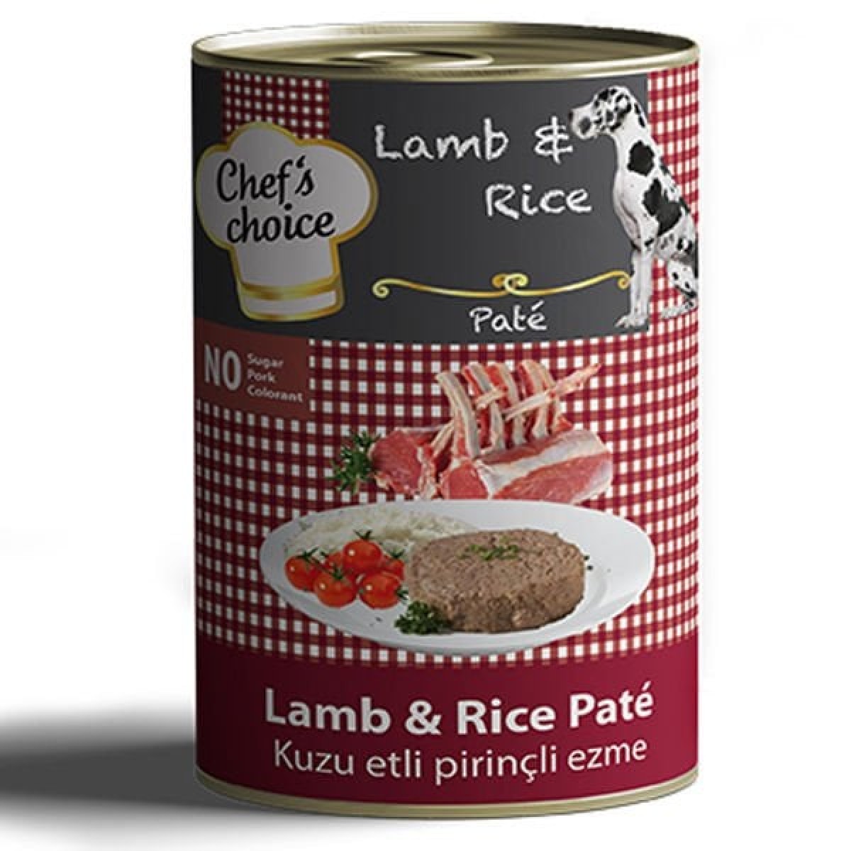 Chefs Choice Kıyılmış Kuzulu Yetişkin Köpek Konservesi 400 Gr Chefs Choice Kıyılmış Kuzulu Yetişkin Köpek Konservesi 400 Gr
