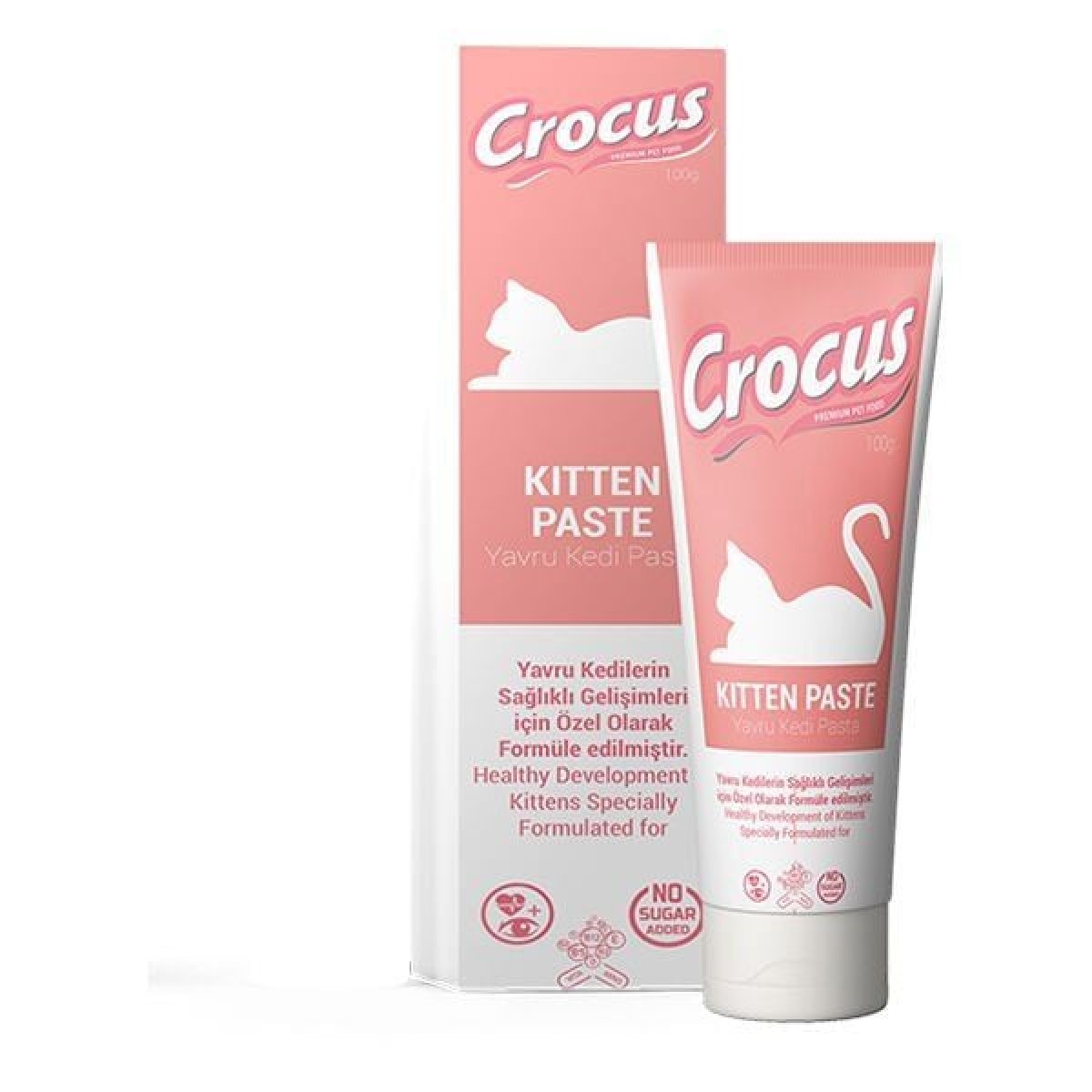 Crocus Kitten Kedi Malt Macunu 100 Gr Crocus Kitten Kedi Malt Macunu 100 Gr