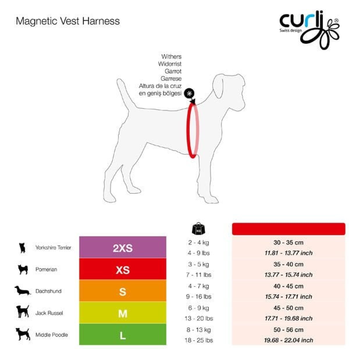 Curli Magnetic Vest Köpek Göğüs Tasması Siyah Xxsmall 30-35 Cm Curli Magnetic Vest Köpek Göğüs Tasması Siyah Xxsmall 30-35 Cm
